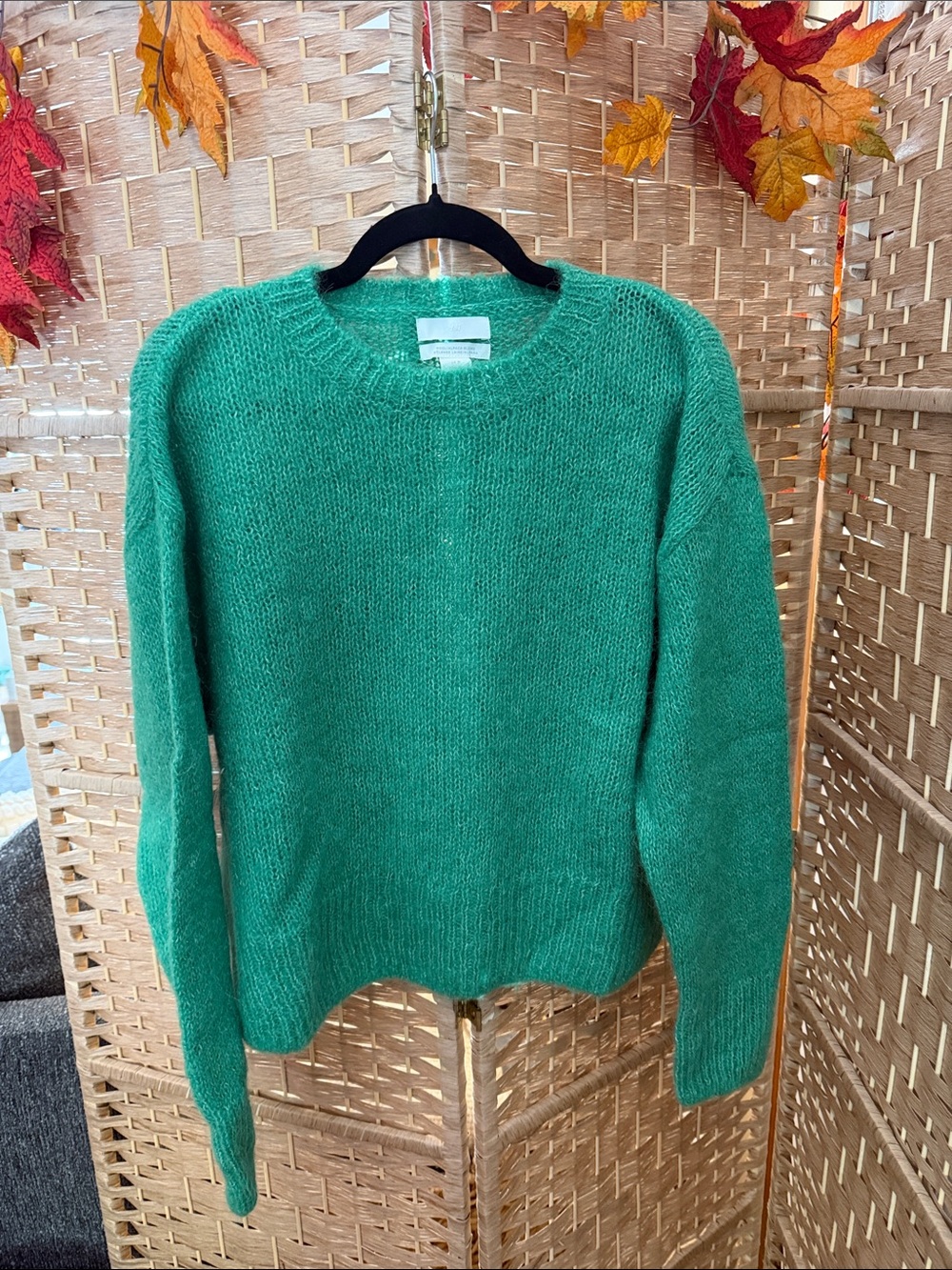H&M Emerald Green Crewneck Sweater